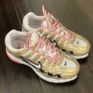 Nike P6000 Gold & Red